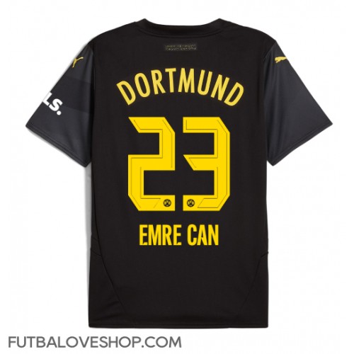 Dres Borussia Dortmund Emre Can #23 Preč 2024-25 Krátky Rukáv